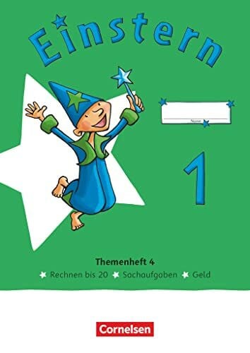 Cornelsen Verlag Einstern - Mathematik - Ausgabe 2021 - Band 1: Themenheft 4 - Verbrauchsmaterial (Einstern, Ausgabe 2021, Band 1)
