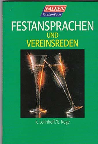 Ruge, Elisabeth Festansprachen und Vereinsreden (Falken Taschenbücher)
