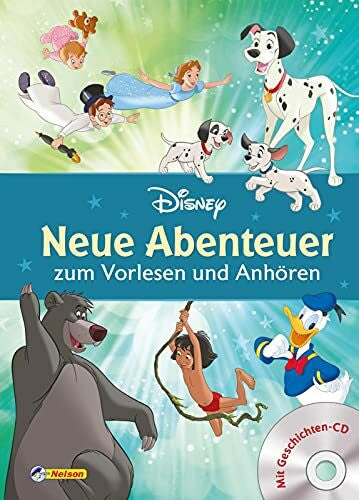 Disney Klassiker: Neue Abenteuer zum Vorlesen und Anhören: 4 neue Geschichten - Hörfassung auf der beiliegenden CD | (ab 3 Jahren)