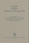 Lehmann-Grube, Hinrich Festgabe 50 Jahre Bundesverwaltungsgericht