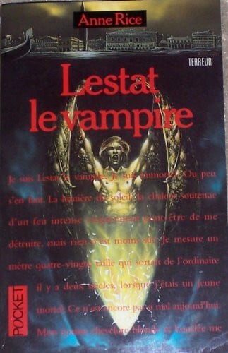 Rice, Anne Lestat Le Vampire/the Vampire Lestat