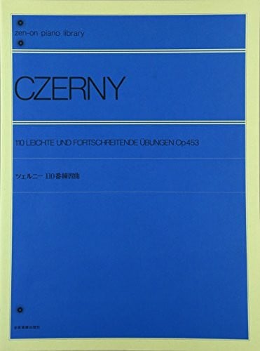 Carl, Czerny 110 EASY AND PROGRESSIVE EXERCISES OP. 453 PIANO