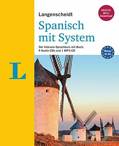 López, Palmira Langenscheidt Spanisch mit System: Der Intensiv-Sprachkurs mit Buch, 4 Audio-CDs und MP3-CD (Langenscheidt mit System)