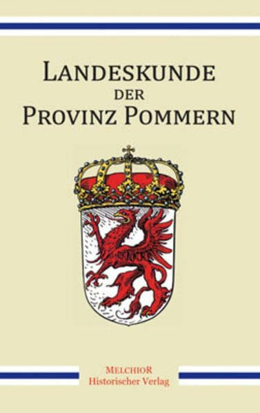 Dr. W. Deecke Landeskunde der Provinz Pommern