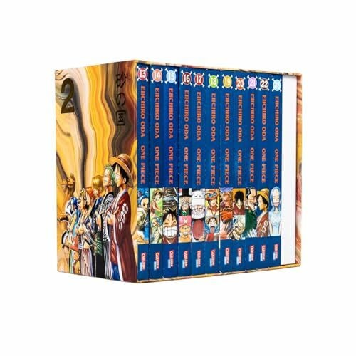 Borcke, Ayumi von One Piece Sammelschuber 2: Alabasta (inklusive Band 13–23): Piraten, Abenteuer und der größte Schatz der Welt!