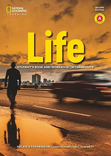 Hughes, John Life - Second Edition - B1.2/B2.1: Intermediate: Student's Book and Workbook (Combo Split Edition A) + Audio-CD + App - Unit 1-6