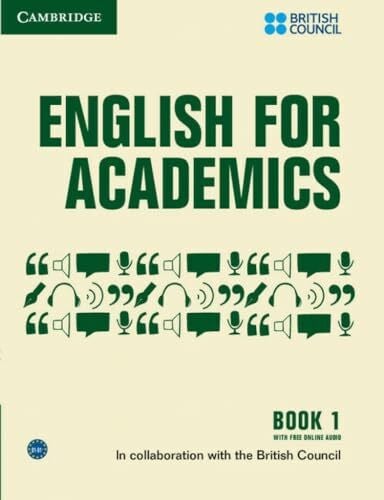 British Council English for Academics 1 Book with Online Audio