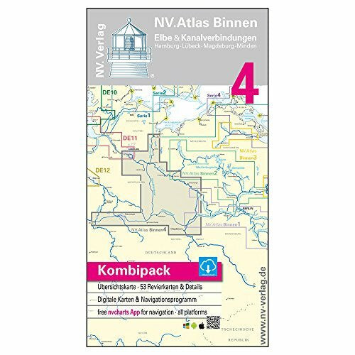 Scheidt, Cornelia Sportschiffahrtskarten / Binnen / Die Elbe & Kanalverbindungen: Hamburg - Lübeck - Hannover - Magdeburg