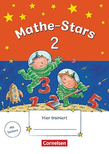 Hatt, Werner Mathe-Stars - 2. Schuljahr - Übungsheft mit Lösungsheft: Übungsheft - Mit Lösungen (Mathe-Stars, Regelkurs, 2. Schuljahr)