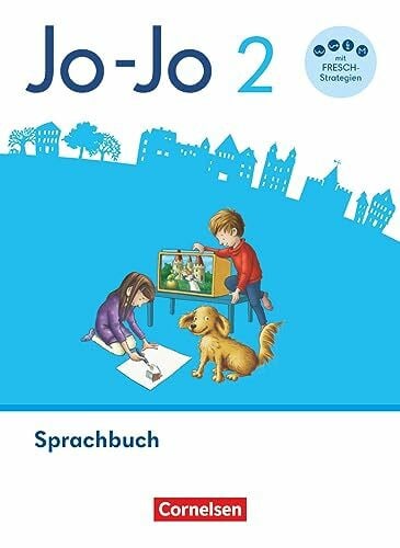 Wörner, Martin Jo-Jo Sprachbuch - Allgemeine Ausgabe 2024 - 2. Schuljahr: Sprachbuch - Mit FRESCH-Karte, Lernspurenheft und digitalen Medien