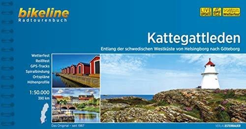 Esterbauer Verlag Kattegattleden: Entlang der schwedischen Westküste von Helsingborg nach Göteborg, 1:50.000, 395 km (Bikeline Radtourenbücher)