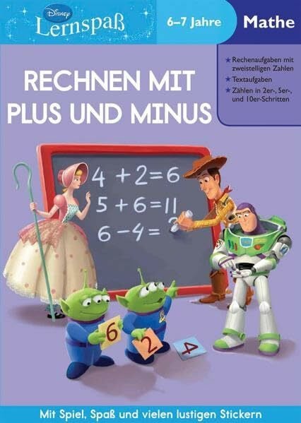 Disney Disney: Lernspaß Toy Story Rechnen mit Plus & Minus (6-7 Jahre)
