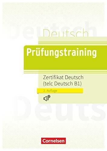 Maenner, Dieter Prüfungstraining DaF - B1: Zertifikat Deutsch/telc Deutsch B1 - Übungsbuch mit Lösungen und Audios als Download (2. Auflage 2022)