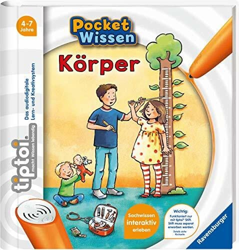 Wieker, Katharina tiptoi® Körper: Sachwissen interaktiv erleben (tiptoi® Pocket Wissen)