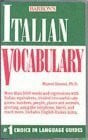 Danesi, Marcel Italian Vocabulary