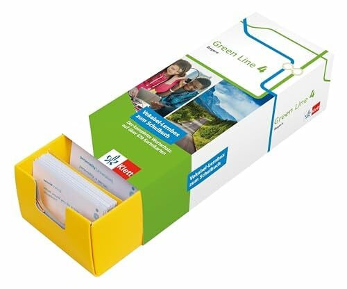 Klett Green Line 4 Bayern Klasse 8 Vokabel-Lernbox zum Schulbuch: Englisch passend zum Lehrwerk üben (Green Line. Ausgabe für Bayern ab 2017)