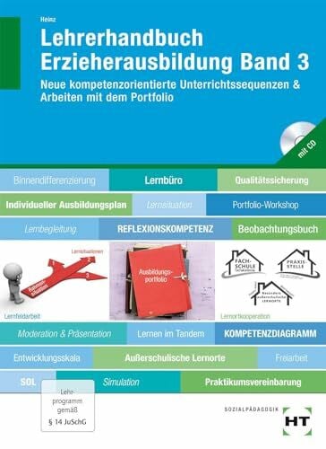 Hanna Heinz Lehrerhandbuch Erzieherausbildung Band 3: Neue kompetenzorientierte Unterrichtssequenzen & Arbeiten mit dem Portfolio