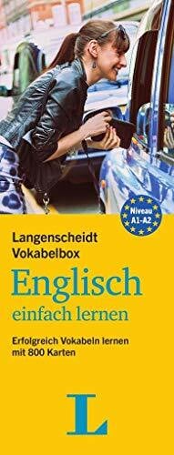 Langenscheidt, Redaktion Langenscheidt Vokabelbox Englisch einfach lernen - Box mit Karteikarten: Erfolgreich Vokabeln lernen mit 800 Karten (Langenscheidt Vokabelbox einfach lernen)