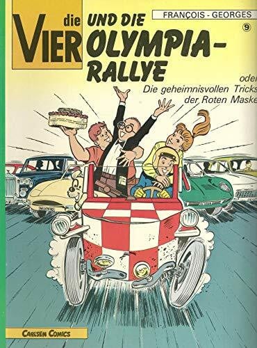 Die Vier IX und die Olympia - Rallye oder Die geheimnisvollen Tricks der Roten Maske