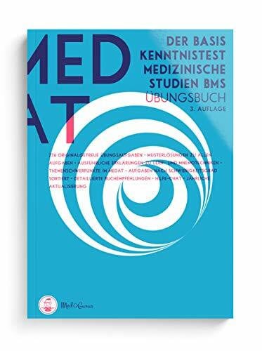 Lechner, Constantin MedAT 2020 / 2021 I BMS Übungsbuch I Die komplette Vorbereitung auf den Basiskenntnistest für medizinische Studien im MedAT