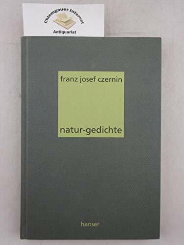 Czernin, Franz Josef natur-gedichte