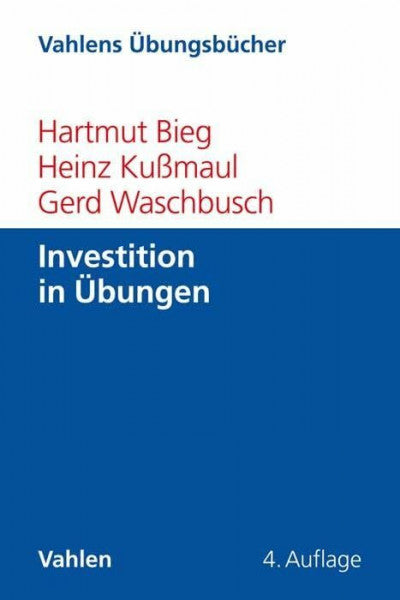 Waschbusch, Gerd Investition in Übungen (Vahlens Übungsbücher der Wirtschafts- und Sozialwissenschaften)