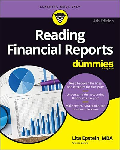 Epstein, Lita Reading Financial Reports For Dummies, 4th Edition