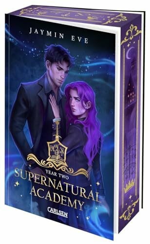 Bendl, Larissa Supernatural Academy: Year Two (Supernatural Academy 2): Magische New Adult-Romantasy mit dreiseitigem Motiv-Farbschnitt – nur solange der Vorrat reicht!