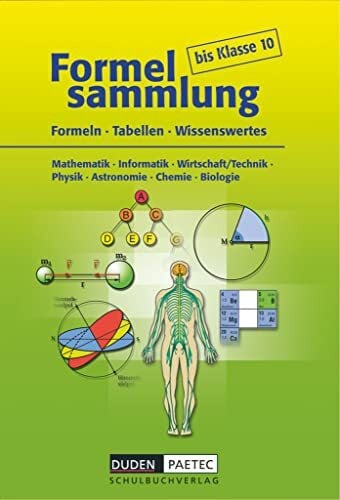 Langenhan, Rolf Formelsammlung bis Klasse 10 - Mathematik - Informatik - Wirtschaft/Technik - Physik - Astronomie - Chemie - Biologie: Formelsammlung - Kartoniert