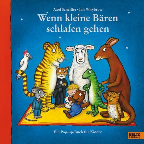 Naoura, Salah Wenn kleine Bären schlafen gehen: Ein Pop-up-Buch für Kinder (Beltz & Gelberg)