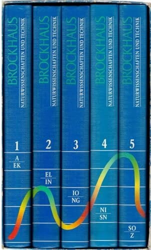 Autor,(-) Brockhaus Naturwissenschaften und Technik. 5 Bände, A-Z. Sonderausgabe