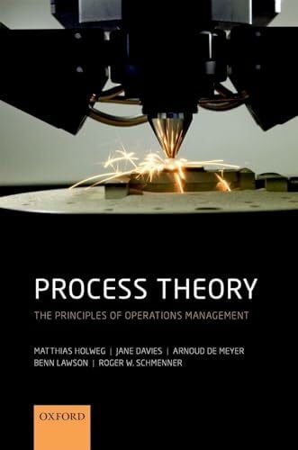 Davies, Jane Process Theory: The Principles of Operations Management
