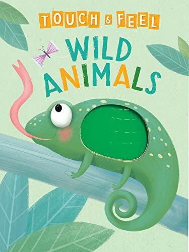 Little Hippo Books Wild Animals: A Touch and Feel Book - Children's Board Book - Educational