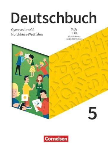 Graff, Christiane Deutschbuch Gymnasium - Nordrhein-Westfalen - Ausgabe 2019 - 5. Schuljahr: Schulbuch - Mit Hörtexten und Erklärfilmen