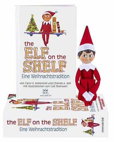 Aebersold/Bell, Carol V./Chanda A. The Elf on The Shelf® Eine Weihnachtstradition | Junge mit Blauen Augen | inkl. zauberhaft illustriertem Buch, Erinnerungsbox & offizieller Adoptionsurkunde