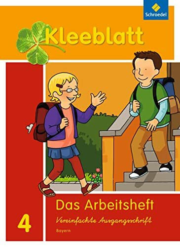 Rehm, Kerstin Kleeblatt. Das Sprachbuch - Ausgabe 2014 Bayern: Arbeitsheft 4 VA