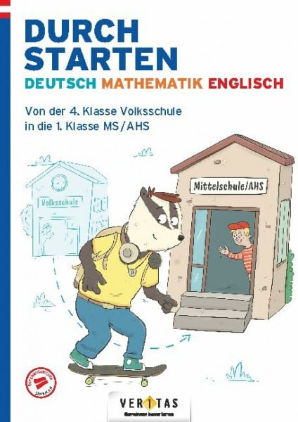 Szecsenyi, Stefan Durchstarten - Wechsel Volksschule in Mittelschule/AHS: Deutsch-Mathematik-Englisch - Von der 4. Klasse Volksschule in die 1.Klasse Mittelschule/AHS - Übungsbuch