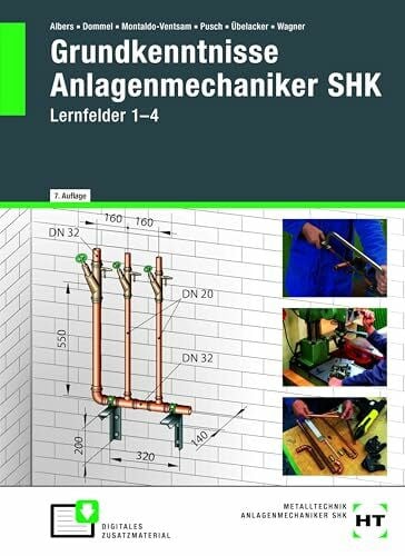 Albers, Joachim eBook inside: Buch und eBook Grundkenntnisse Anlagenmechaniker SHK: Lernfelder 1-4