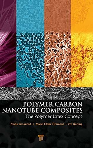 Grossiord, Nadia Polymer Carbon Nanotube Composites: The Polymer Latex Concept
