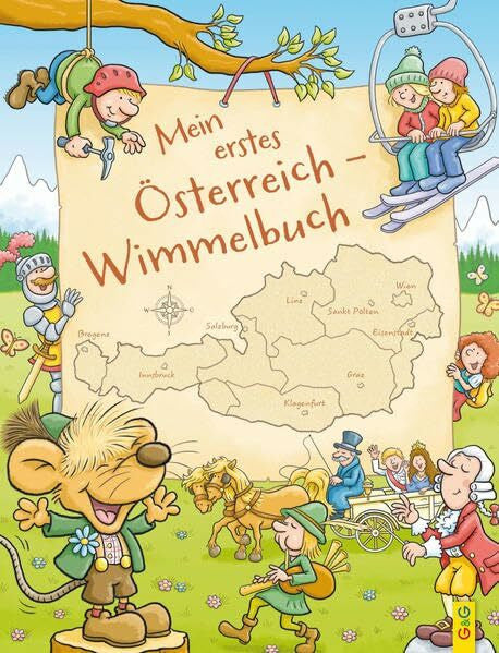 Edith Thabet Mein erstes Österreich-Wimmelbuch