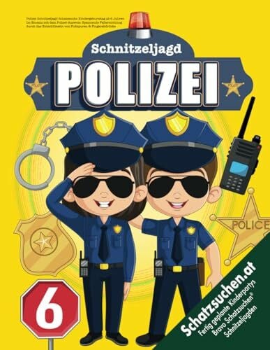 Bravo, Birgit Polizei Schnitzeljagd Schatzsuche Kindergeburtstag ab 6 Jahren: Im Einsatz mit dem Polizei-Ausweis: Spannende Fallermittlung durch das Entschlüsseln von Fußspuren & Fingerabdrücke