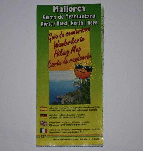 Mallorca - Serra de Tramuntana Norte/Nord /North/Nord: Wanderkarte /Hiking Map mit Mountainbike-Touren, wetterfest, reissfest, abwischbar, GPS-genau. ... Laminiert (Wanderkarte / WK)