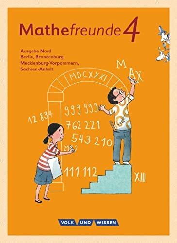 Elsner, Jana Mathefreunde - Ausgabe Nord 2015 - 4. Schuljahr: Schulbuch mit Kartonbeilagen