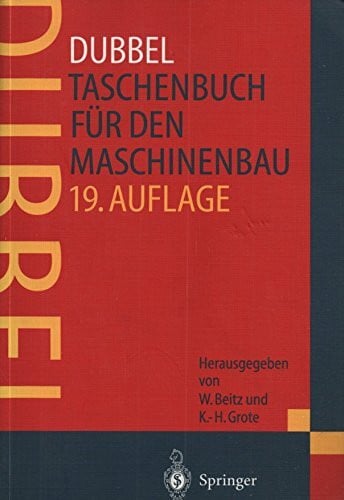 Jarecki, U. DUBBEL - Taschenbuch für den Maschinenbau