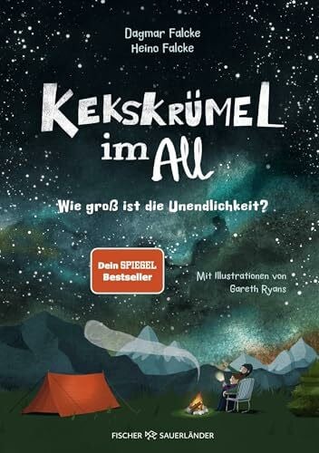 Falcke, Dagmar Kekskrümel im All. Wie groß ist die Unendlichkeit?: MINT Vorlesebuch mit Kinderwissen über das Weltall │ Für die ganze Familie und Kinder ab 5 Jahren (Kekskrümel-Kollektion, Band 1)