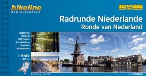 Esterbauer Verlag Radrunde Niederlande • Ronde van Nederland: 1.300 km (Bikeline Radtourenbücher)