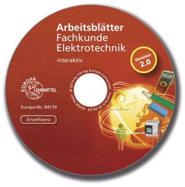 Tkotz, Klaus Arbeitsblätter Fachkunde Elektrotechnik - interaktiv: CD, Einzellizenz 2.0
