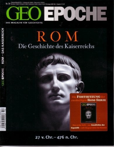 Michael Schaper GEO Epoche, 54/2012: Rom - Die Geschichte des Kaiserreichs