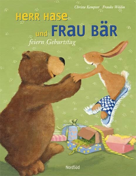 Weldin, Frauke Herr Hase und Frau Bär feiern Geburtstag