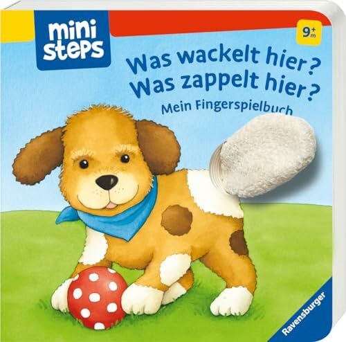 Grimm, Sandra ministeps: Was wackelt hier? Was zappelt hier?: Mein Fingerspielbuch (ministeps Bücher)
